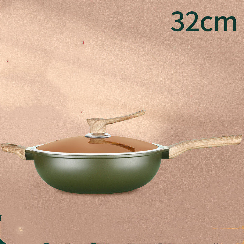 Large Nonstick Frying Pan with Lid – 12.6”