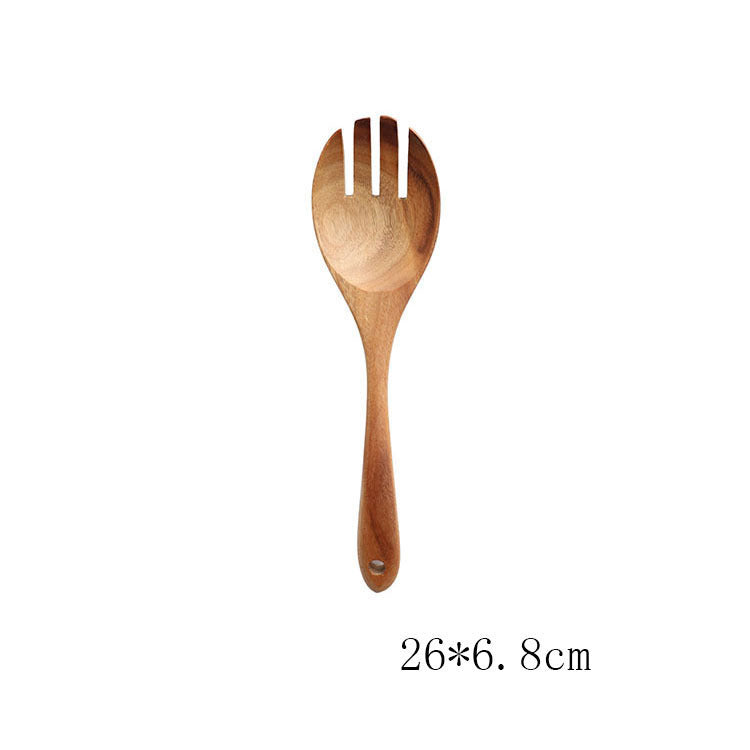 Natural Wood Cooking Utensil Set