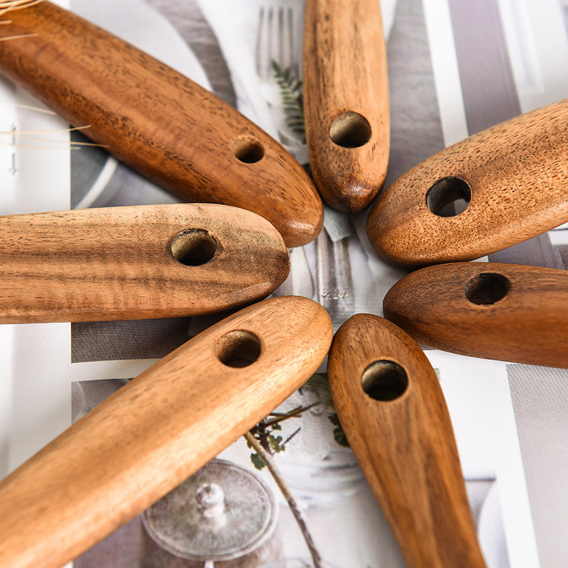 Natural Wood Cooking Utensil Set