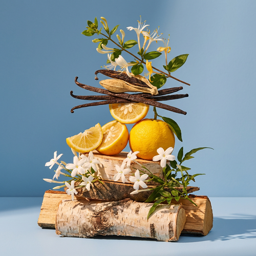Connected Affirmation Candle — Yuzu, Honeysuckle & Vanilla