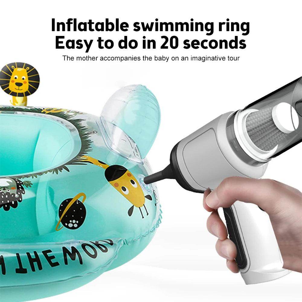 3-in-1 Cordless Handheld Vacuum, Air Blower & Inflator