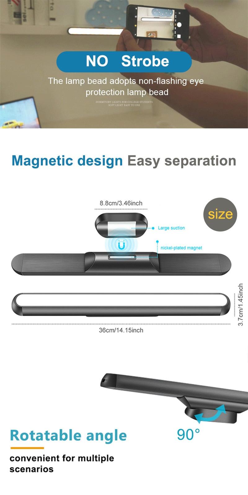 Rechargeable Magnetic LED Table & Wall Lamp