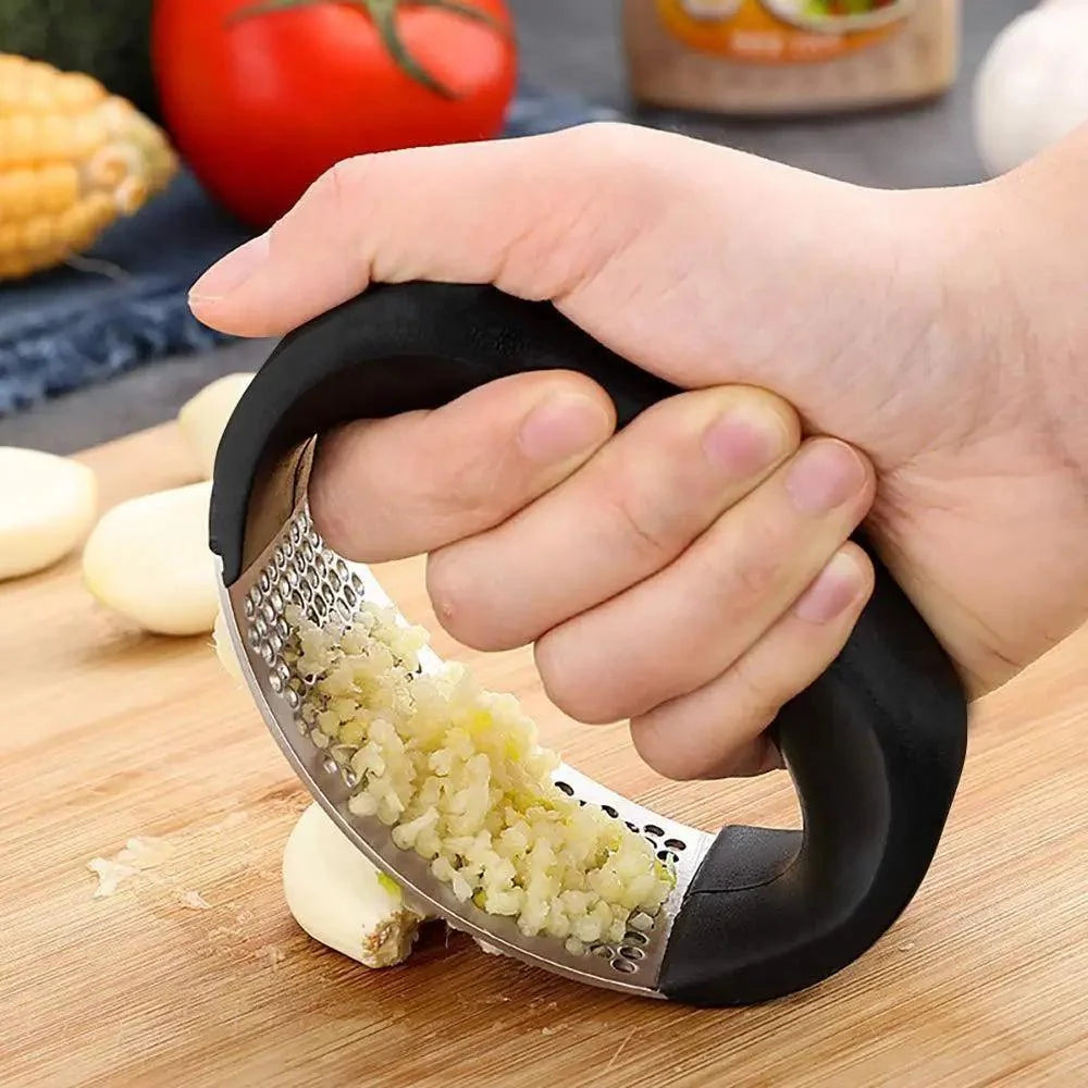 Stainless Steel Garlic Rocker & Mincer