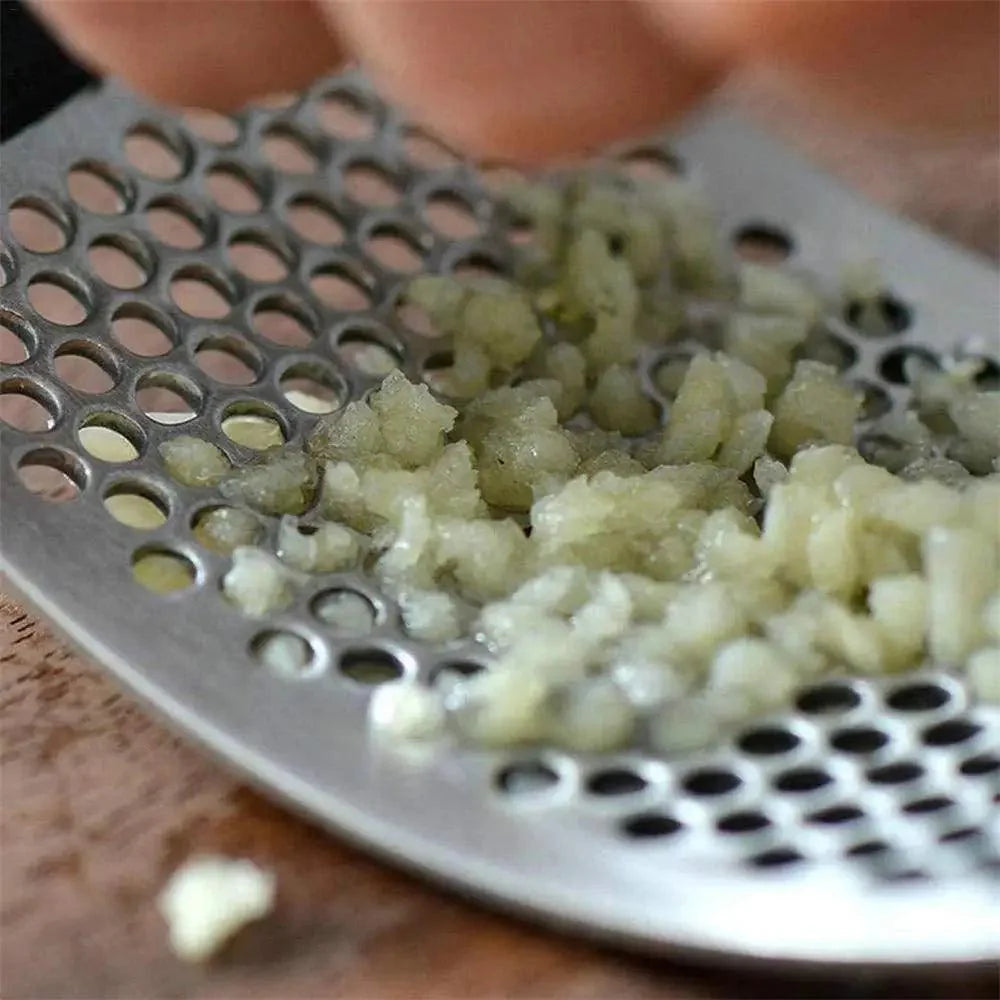Stainless Steel Garlic Rocker & Mincer